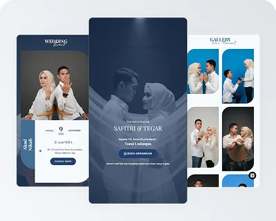 undangan digital elegan dari Paludesain